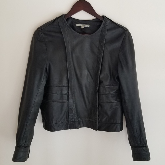 Twenty8Twelve Sienna Miller Leather Moto Jacket - Picture 4 of 9